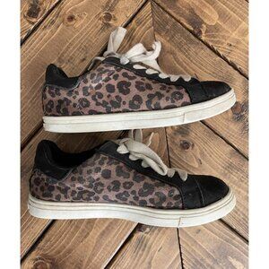 Treasure And Bond 1M Cheetah Leopard Animal Print Tennis Shoes